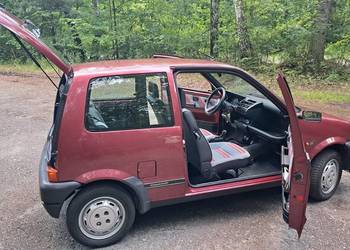 FSM Cinquecento 700. 1993. Metalik. Zabytek, żółte rejestracje. 37000km
