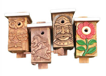 domek dla ptaków, budka lęgowa