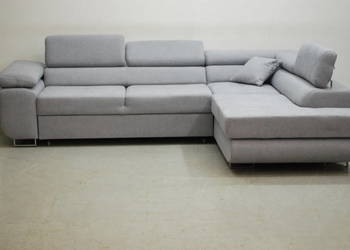 NZ DESIGN NOWOCZESNY NAROŻNIK z f.spania + pojem