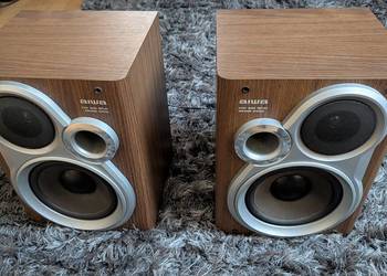 Kolumny głośnikowe AIWA SX-NDP54 | 2-drożne Bass-Reflex | 6 Ohm | Maskownic