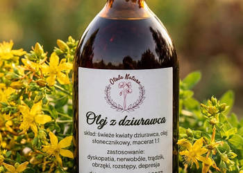 Olej z Dziurawca (Oliwa Świętojańska) 200ml – Czysta Moc Natury