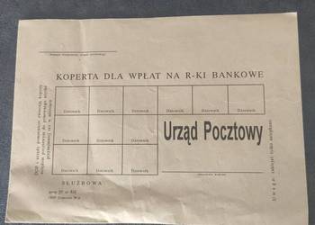 Koperta urząd pocztowy