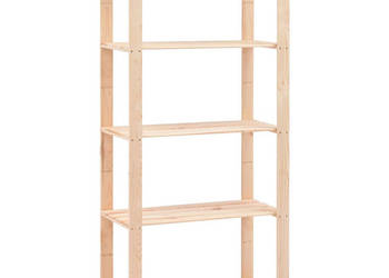 Regały z 5 półkami 2 szt. 80x38x170 cm sosna 250 kg WM-279404