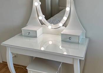 Toaletka IKEA HEMNES +Taboret jak Nowa -Tansport Wa Wa