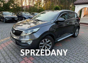 Kia Sportage 1.7 CRDI Kamera Monitory Skóry Podgrzewane fotele Panorama II…