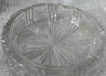 Popielniczka kryształ fi 17 cm wys. 5 cm