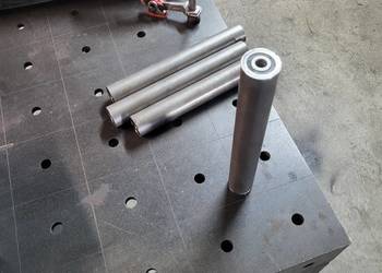 Rolki transportowe taśmociąg piła