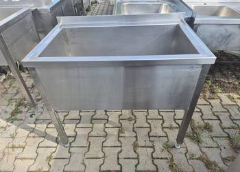 SOLIDNY ZLEW BASEN 1 KOMOROWY 100/60/85 GŁĘBOKA KOMORA 40CM B