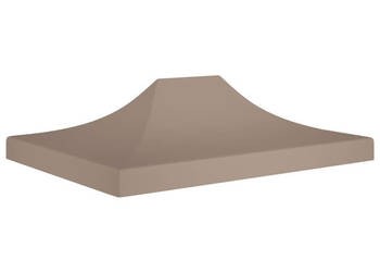 Dach do namiotu imprezowego 45 x 3 m taupe 270 g/m² WM-315369