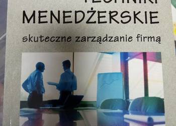 Techniki menadżerskie książki używane księgarnie antykwariat