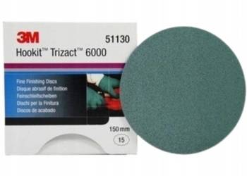10szt krążków ściernych 150mm Trizact 3M P6000,