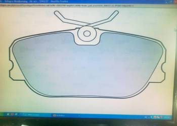 KLOCKI HAMULCOWE BMW E30  316  83-90 1.6+1.8+2.0+2.4D+TD