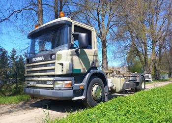 Scania P94DB220 65000 km Pod zabudowę Hydraulika Hak