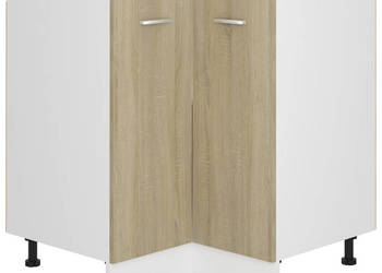 Szafka narożna dąb sonoma 755x755x815 cm WM-802492