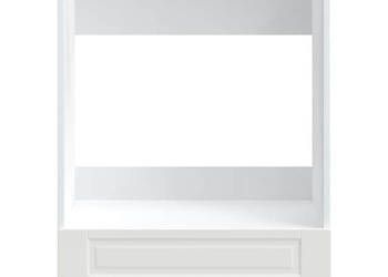 Szafka piekarnikowa Porto biała materiał drewnopochodny WM-853997
