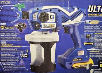 GRACO ULTRA MAX Cordless + 2x DEWALT 18V - Agregat Malarski Airless