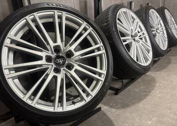 19 cali Audi A4 A5 A6 felgi koła alusy komplet z oponami 5x112 ET35 8.5J