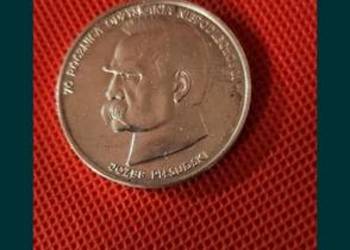 Moneta z PRL Józef Piłsudski