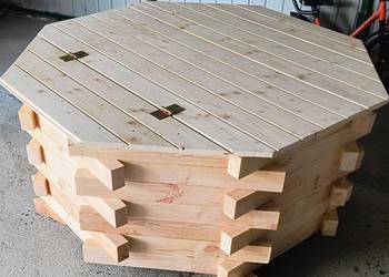 Obudowy drewniane na studnie