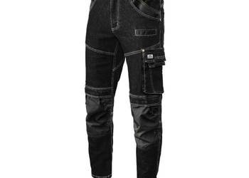 COLEMANN jeans black spodnie do pasa / Czarny