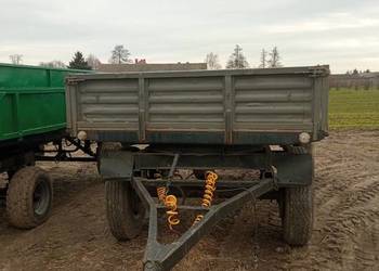 Sprzedam przyczepę d 50 i rozrzutnik obornika