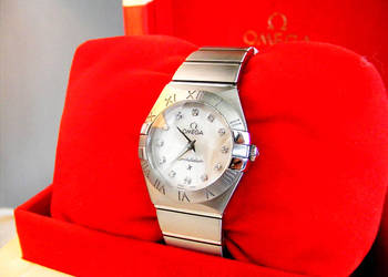 Omega Constellation Diamond Mother of Pearl (zegarek damski, jak nowy)
