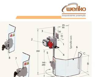 Osłona certyfikowana do wiertarki stołowej PTR04/140