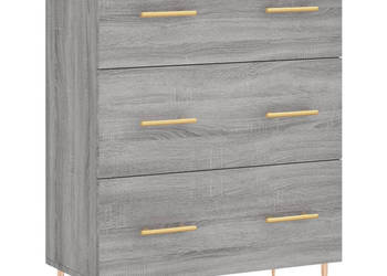 Szafka szary dąb sonoma 695x34x90cm materiał drewnopochodny WM-827842