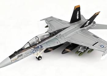 Samolot F-18 Super Hornet Diecast Skala 1:72