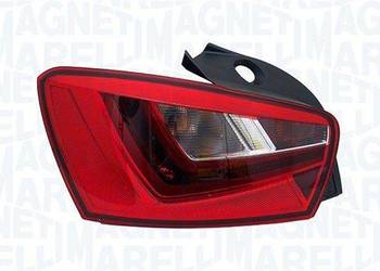 Seat Ibiza 6J 12‑ Lampa tylna lewa czarna obudowa MAGNETI MARELLI