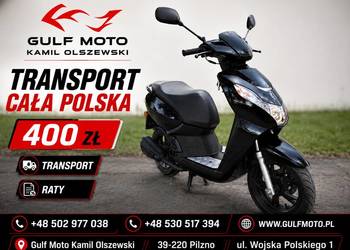 Peugeot KISBEE 50 4T SKUTER 2021R LIFT LED 100% Sprawny Transport RATY