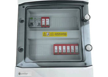 Rozdzielnica DC/AC EMITER EM-1355_DCAC - DC Dehn T2, 2/2; AC Deh