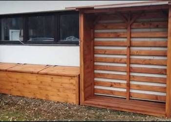 Drewutnia, Zadaszenie, inne