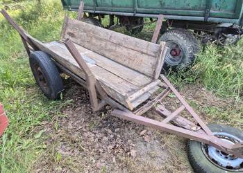 Mały wóz, przyczepka jednoosiowa rolnicza