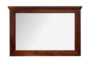Klasyczne lustro 150x100 z gzymsem z drewna