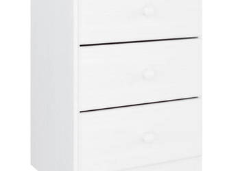 Szafka nocna ALTA biała 41x35x555 cm drewno sosnowe WM-353918