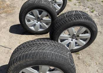Felgi z oponami audi 4F0601025AJ  7,5JX16 H2 ET45 225/55/16  zimowe
