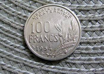 Fancja 100 Franków 1954r