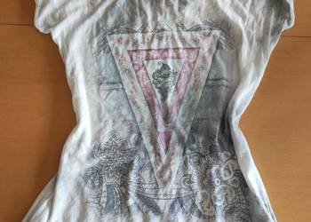 bluzka oversize azteckie wzory  koszulka t-shirt