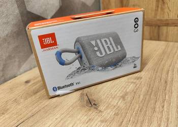 Głośnik JBL GO3 grab and go wodoodporny zapląbowany w 100% nowy