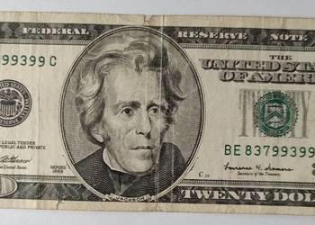 USA 20 Dolary