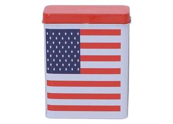 Pudełko na papierosy Etui na Paczkę Papierosów Papierośnica Flaga USA