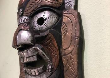 Maska etniczna plemienna Afryka Azja Bali Indonezja Meksyk Peru