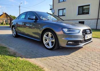 Audi A4 B8 Polift | 2014 | 2.0 TDI 177 KM | Manual | Zewnętrzny S-line | Ko