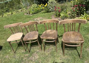 Krzesła thonet prl 4 szt za calosc