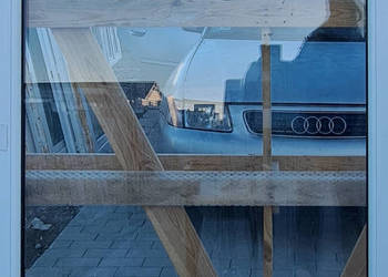 OKNA KacprzaK Witryna 107X149 FIX Używany PCV Plastikowy