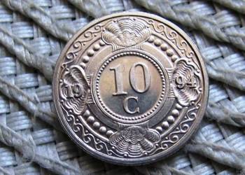 Antyle Holenderskie 10 Cent 1994r - Ładna