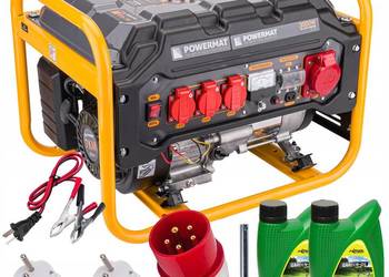 Agregat PRĄDOTWÓRCZY Generator 3000W 230V 12V 400V