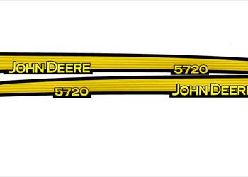 Naklejki John Deere 5720  mocny klej,odporne, lamiant UV