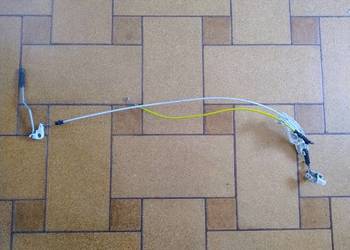 Audi 80 B4 Linka drzwi Cięgno zamka Prawy tył Drut 893839191 8A0839082